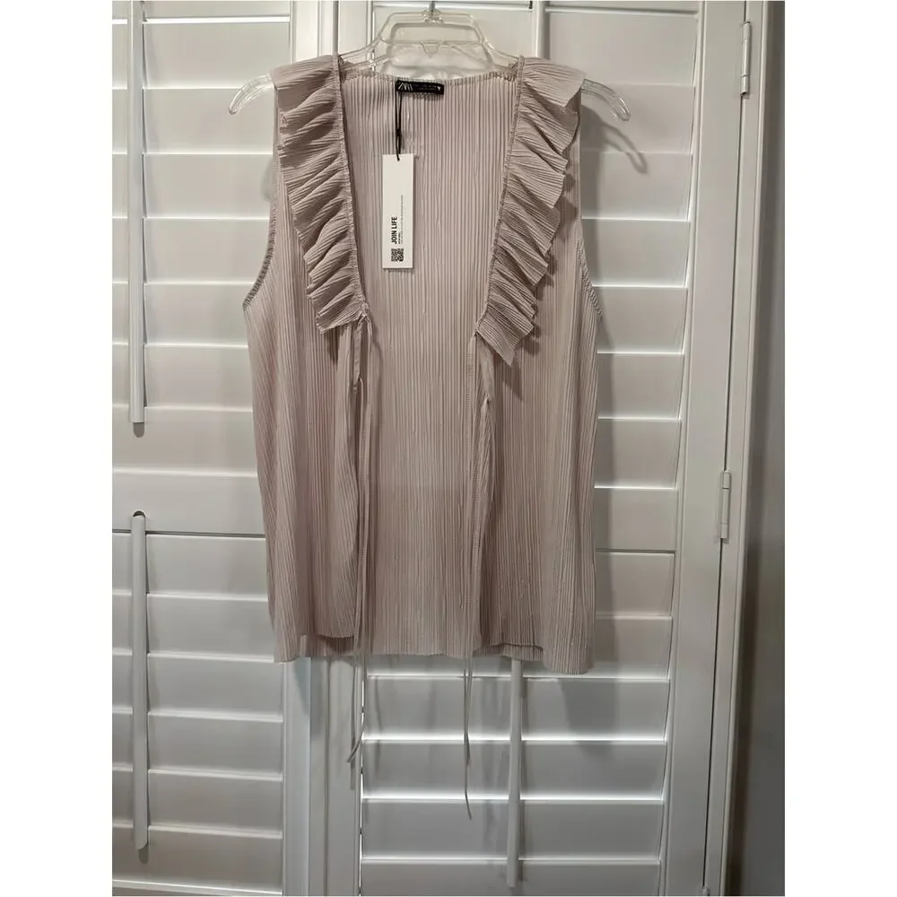 Zara nwt pleated